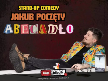 Szczecinek Wydarzenie Stand-up Szczecinek! Stand-up: Jakub Poczęty w programie "Abecadło"!