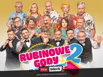 Szczecinek Wydarzenie Spektakl Nowa produkcja twórców komediowego hitu "Rubinowe gody"